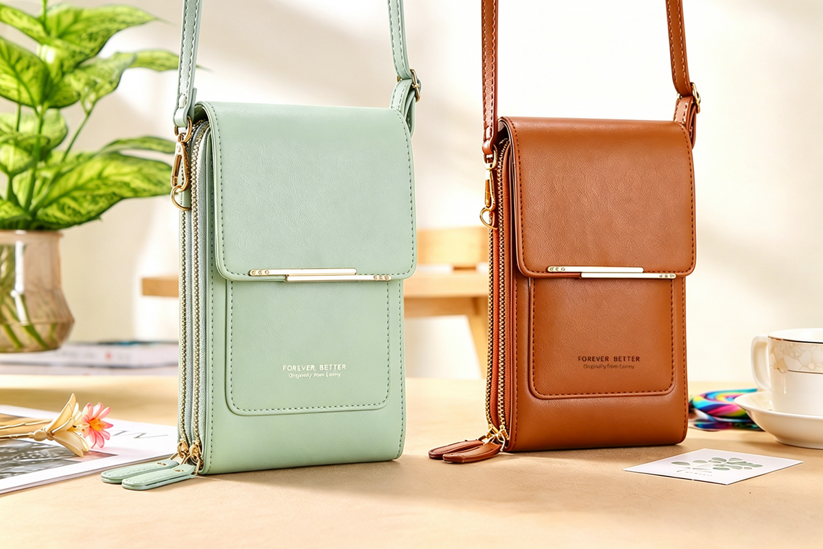 🔥Last Day Buy 1 Get 1 Free $14.99 Each🔥Simple And Elegant Women's Touchscreen Crossbody Phone Wallet