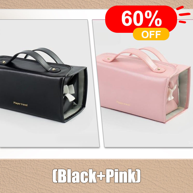 🔥LAST DAY 49%OFF Leather Waterproof Cosmetic Bag