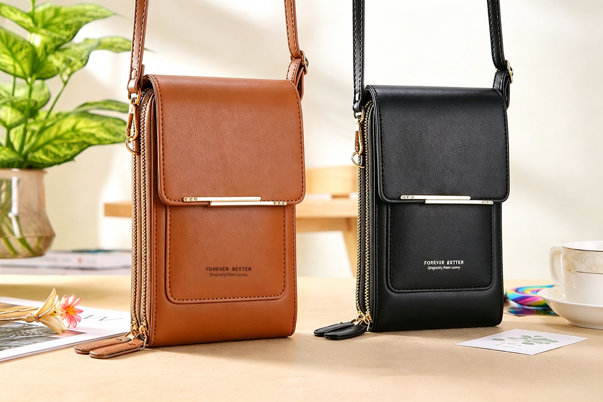 🔥Last Day Buy 1 Get 1 Free $14.99 Each🔥Simple And Elegant Women's Touchscreen Crossbody Phone Wallet