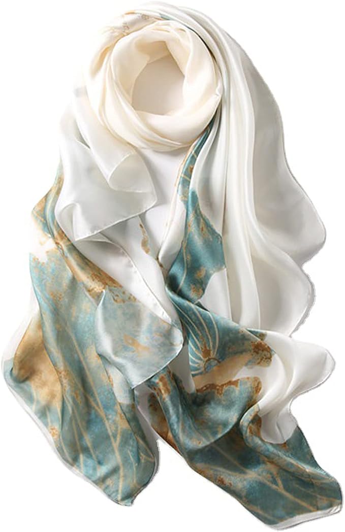 Fashion Scarves Scarf Silk Feeling Scarves Long Lightweight Sunscreen Shawls for Women