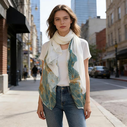 Fashion Scarves Scarf Silk Feeling Scarves Long Lightweight Sunscreen Shawls for Women