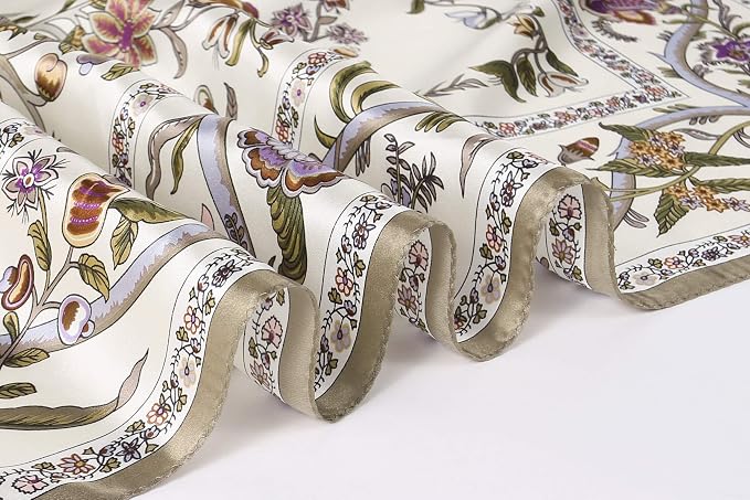 100% Silk Scarves, Extra-Large and XX-Large