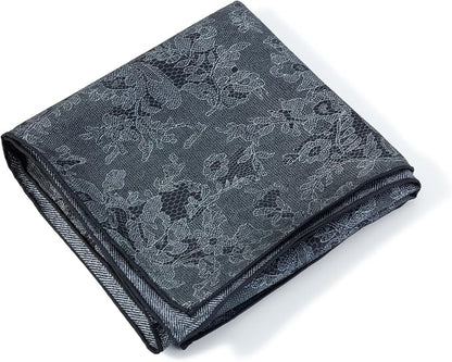 100% Mulberry Silk Twill Scarf,Geometric Pattern Headscarf Shawl and Neck,Artistic Scarf Gift for Women Girls