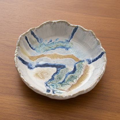 Retro Hand-Glazed Irregular Ceramic Coffee Set