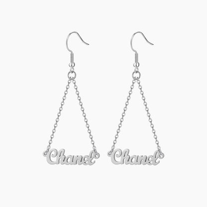 Aleyna Name Dangle Earrings