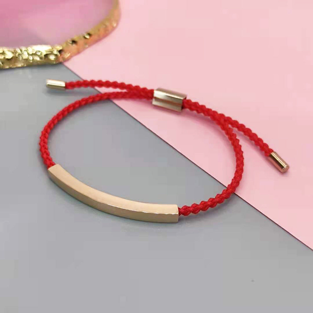 Nora Double Meaning Inspirational Tube Bracelet