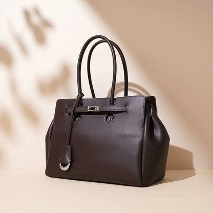 2025 Women's New Tote Bag - Large Capacity Genuine Leather Commuter Bag