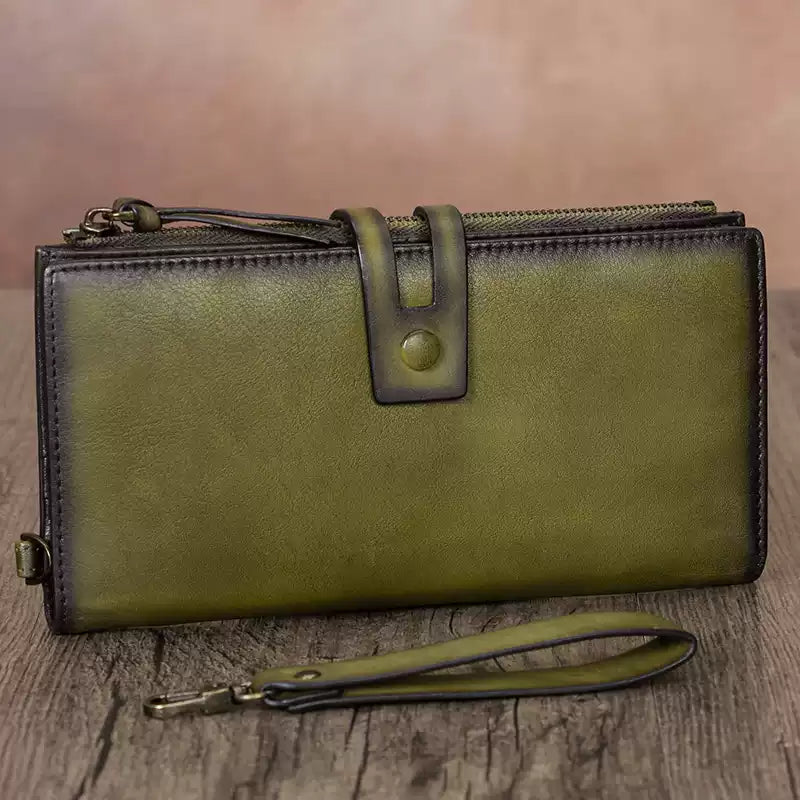 Vintage Handmade Leather Wallet