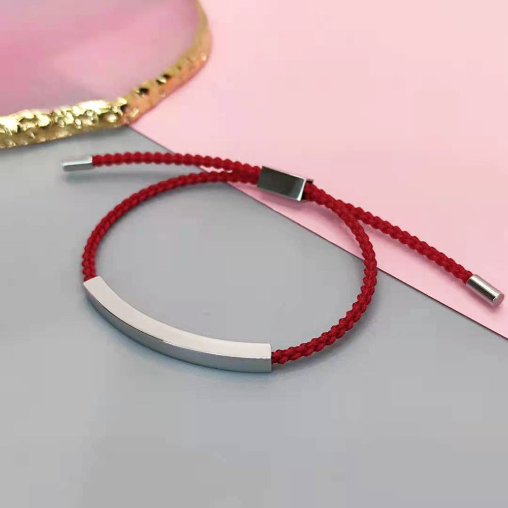 Nora Double Meaning Inspirational Tube Bracelet
