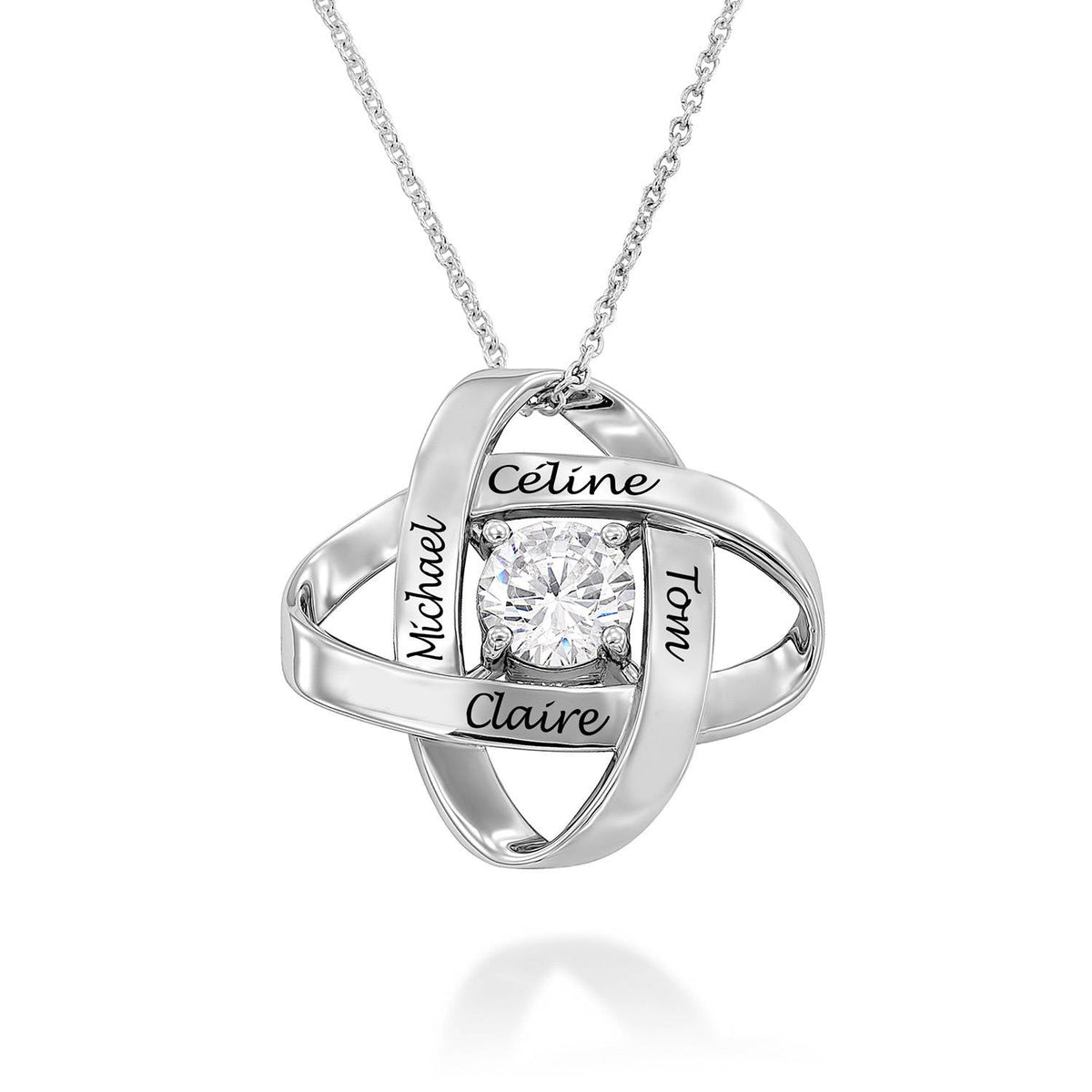 Emily Four-Leaf Clover Pendant Necklace