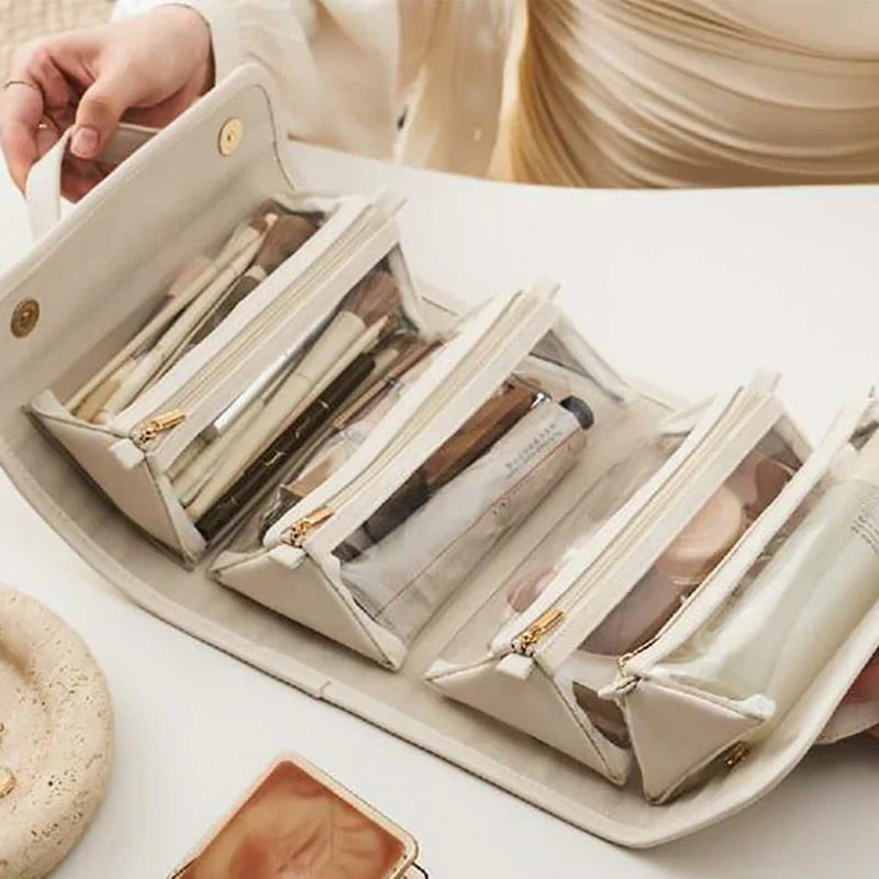 🔥LAST DAY 49%OFF Leather Waterproof Cosmetic Bag