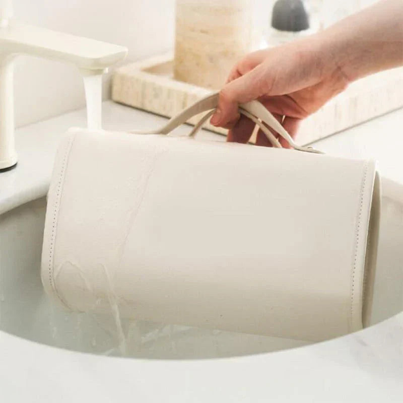 🔥LAST DAY 49%OFF Leather Waterproof Cosmetic Bag