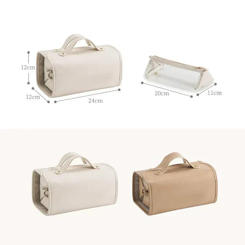 🔥LAST DAY 49%OFF Leather Waterproof Cosmetic Bag